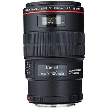 Canon EF 100mm f/2.8L IS USM Macro Lens for Canon Digital SLR Cameras, Lens Only