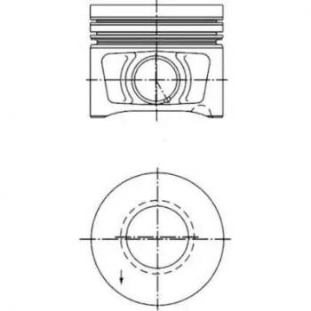 Pistón 0.25 mm KOLBENSCHMIDT 40387610