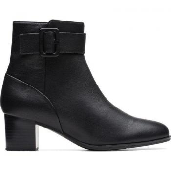 Botines Clarks Loken Zip WP - Elegancia y Comodidad, Botines de Mujer CLARKS BOTINES LOKEN ZIP WP BLACK