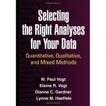 Selecting the Right Analyses for Your Data: Quantitative, Qualitative, and Mixed Methods