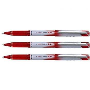Bolígrafo Pilot V-Ball Grip 05 Tinta Líquida Rojo