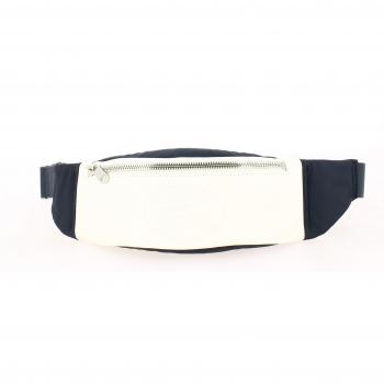 RIÑONERA LACOSTE DE Piel con Logo EN Relieve Navy Unica Blanco