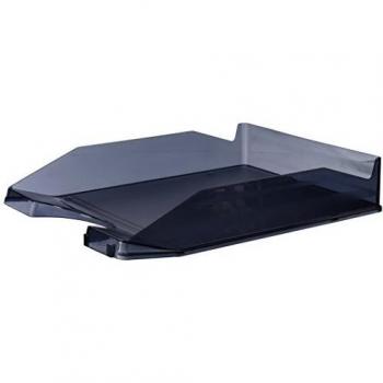 Bandeja de Plástico Apilable Faibo 93-59 en Negro Transparente Fluor