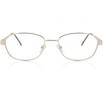 Montura completa metálica dorada para hombre - Gafas recetadas anti-azules - SmartBuy Collection