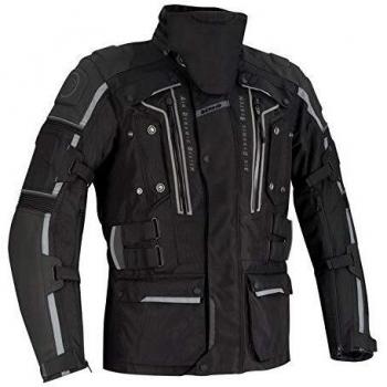 Bering Chaqueta moto SANTIAGO Negro/Gris, Negro/Gris, XXL
