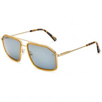 Etnia Barcelona Mitte 2 Polarized Yellow Men's Sunglasses Size 59