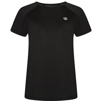 Dare 2b Women's Quick-Drying Corral Lightweight T-Shirt Black, Size: 16 - Sale