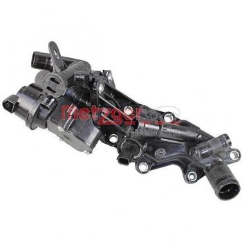 Caja del termostato Metzger 4010341 para Renault