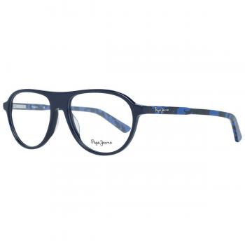 Pepe Jeans SILAS PJ3291 C3 Men's Eyeglasses Blue Size 55 - Frame Only - Blue Light Block Available
