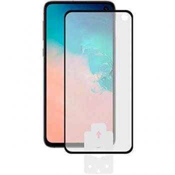 KSIX Protector de Pantalla Cristal Templado para Samsung Galaxy S10e Negro Extreme 2.5D