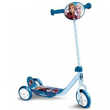 Patinete Stamp Frozen II de 3 ruedas con Altura Ajustable - Azul