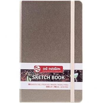 Cuaderno de Croquis A4 140 g/m² 80 Hojas Champagne Rosa 21 x 29,7 cm
