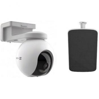 EZVIZ EB8 Cámara de Seguridad IP Exterior 4G con Panel Solar, Resolución 2304 x 1296 píxeles, instalación en techo/pared