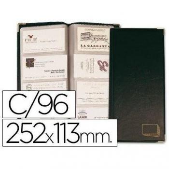 CSP NH-08 - Tarjetero para tarjetas, 252 x 113 mm, color negro