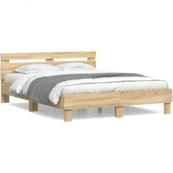 Cabecero de cabecera Sonoma Roble 150x200 cm Madera multicapa