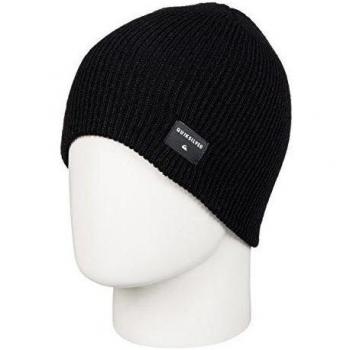 Quiksilver Cushy - Gorro para hombre, color negro, talla única