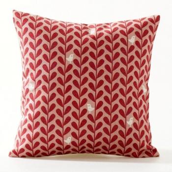 Levionlinesale No.1252 leaf red leaf flower Pillow Cover Decorative Pillows For Sofa