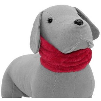 Bufanda Braga Roja de Lana para Perros - Edición Especial