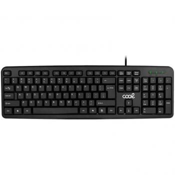 Teclado Cool Miami Qwerty Español - Negro USB