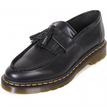 Dr. Martens Adrian Smooth Leather Black Loafers