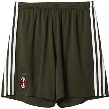 adidas AC Milan 3 - Pantalón corto para hombre, color verde, talla S