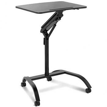Mesa portátil ajustable con ruedas - 89,5 x 54 cm