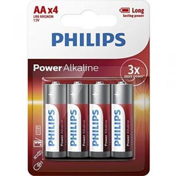 Philips PowerLife LR6-P4/00B pila doméstica Single-use battery AA Alcalino - Pilas