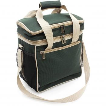 Greenfield Collection CB002H - Bolsa nevera de lujo, liviana, 18 l, color verde bosque
