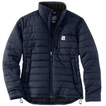 Carhartt Gilliam Chaqueta de dama Rain Defender Lightweight aislada, azul marino, talla M