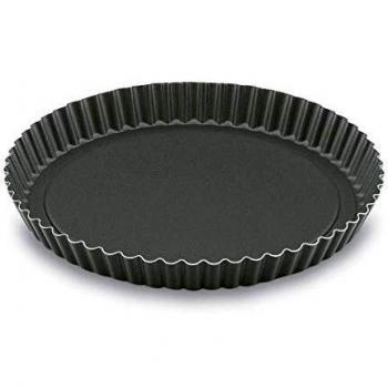 Lacor Molde Rizado Movil Aluminio Antiadherente, Negro, 24 Ø