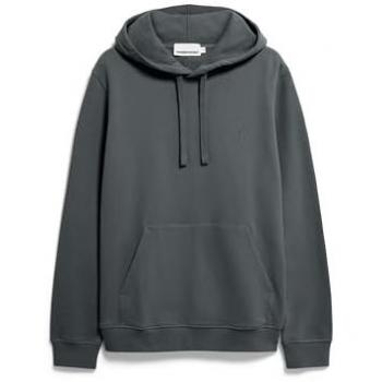 ARMEDANGELS Paarlo Comfort Men's Hoodie - Space Steel - XL - 50% Cotton, 50% Polyester
