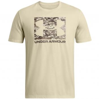 Camiseta de fitness Under Armour ABC Camo Boxed Logo para hombre en color marrón