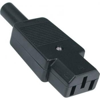 Conector de Alimentación IEC320 C13 Hembra Recto