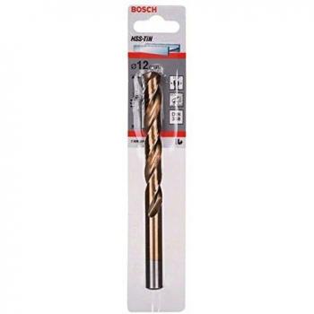 Bosch 2 608 596 771 - Brocas para metal HSS-TiN, DIN 338