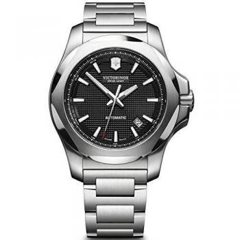 Victorinox INOX Mens Analogue Automatic Watch with Stainless Steel Bracelet V241837