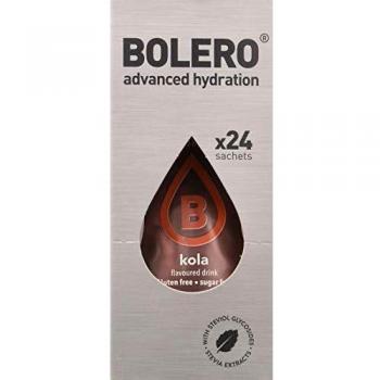 Bolero Bebida Instantánea sin Azúcar, Sabor Kola - Paquete de 24 x 9 gr - Total: 216 gr
