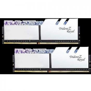 Memoria RAM G.Skill Trident Z Royal Plateada 32 GB (2 x 16 GB) DDR4 3000 MHz