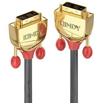 Cable DVI-D Dual Link 10m Gold Line - Alta Calidad, 2560x1600@60Hz, Conectores Dorados