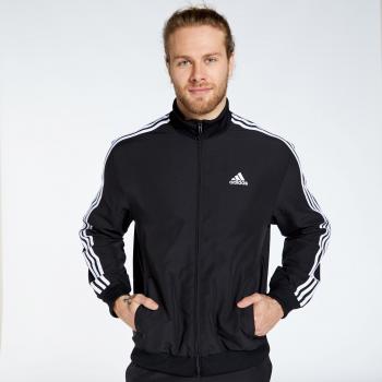 Chándal Adidas 3-Stripes Woven para Hombres - Negro, Blanco - XXL