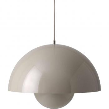 Lámpara Colgante Flowerpot VP2, Ø 50 cm, Gris-Beige
