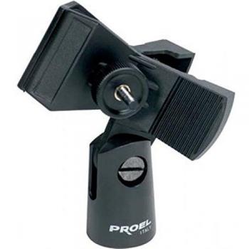 Soporte de Micrófono Proel APM15 en ABS con Pinza Ajustable