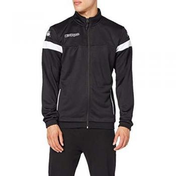 Kappa VACONE JKT Chaqueta, Hombre, Negro/Blanco, 3XL