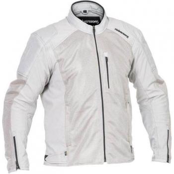 Chaqueta textil de moto Halvarssons Arvika - Negro Gris (52)