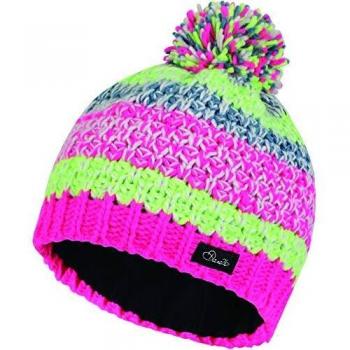 Dare 2b Girls Superflash Acrylic Knit Fleece Beanie Hat