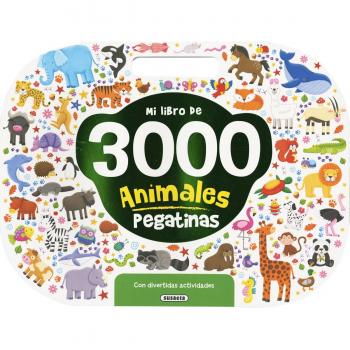 Mi libro de 3.000 pegatinas de animales