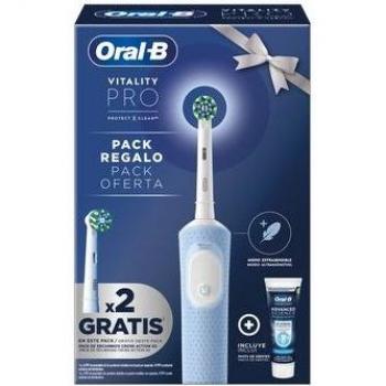 Oral-B Vitality Pro Kids Set Cepillo de Dientes Eléctrico con Estuche de Viaje y Mango de Spider-Man