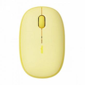 Rapoo M660 Silent Ratón Multi-Modo, Amarillo