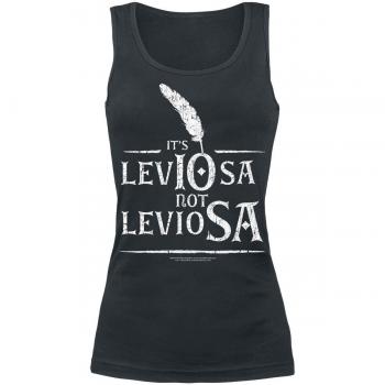 Harry Potter Leviosa Top Mujer Negro XS