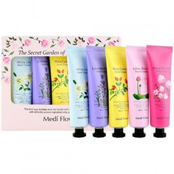 MEDI FLOR] The Secret Garden Of Five Hand Cream 50g * 5ea