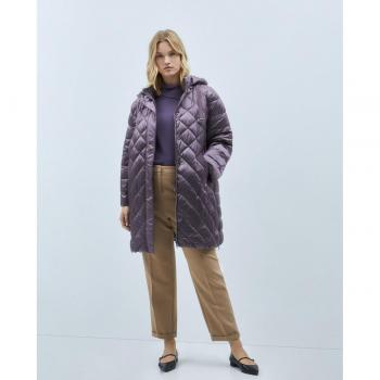 Parka larga de mujer con capucha Couchel